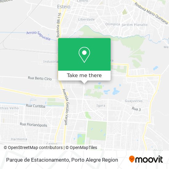 Parque de Estacionamento map