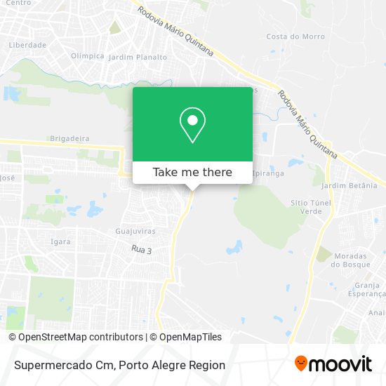 Supermercado Cm map