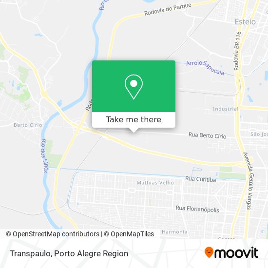 Transpaulo map
