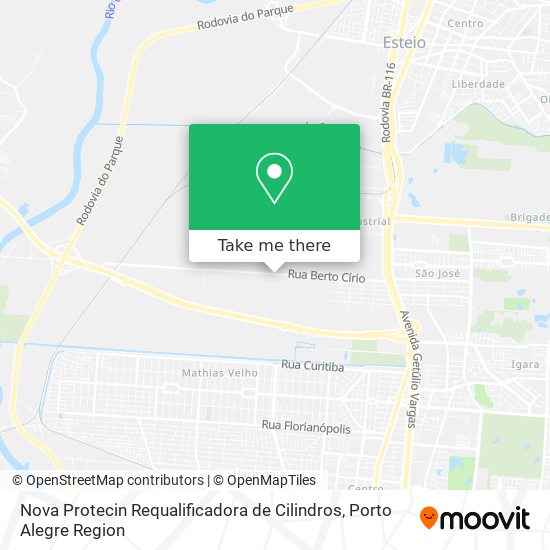 Nova Protecin Requalificadora de Cilindros map