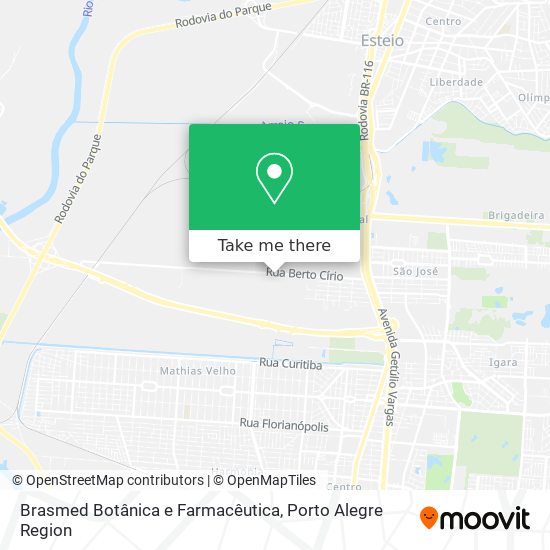 Brasmed Botânica e Farmacêutica map