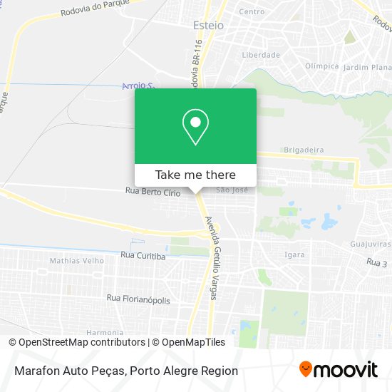 Marafon Auto Peças map