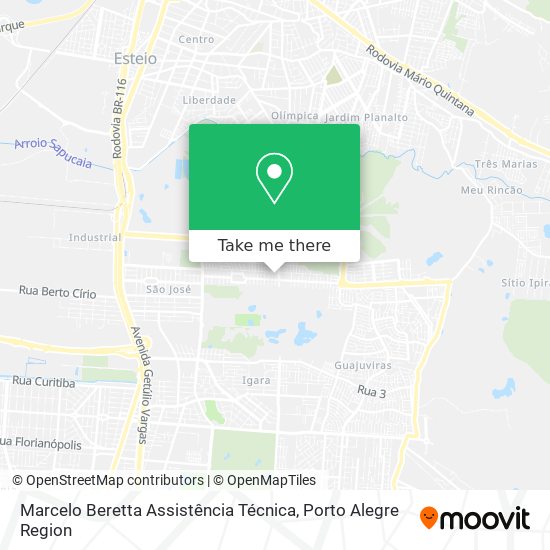 Marcelo Beretta Assistência Técnica map