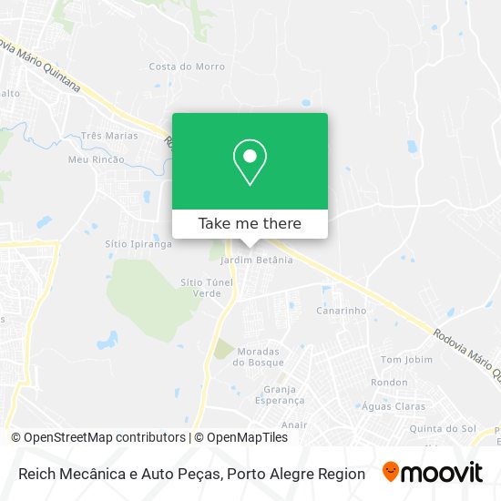 Reich Mecânica e Auto Peças map