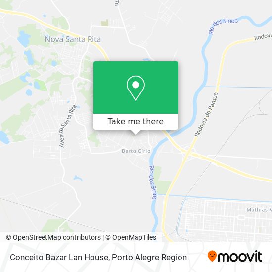 Conceito Bazar Lan House map
