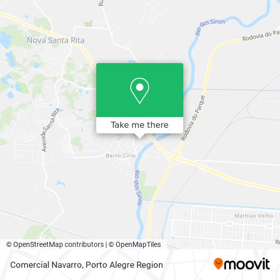 Mapa Comercial Navarro