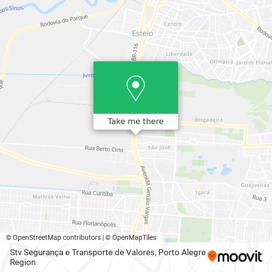 Stv Segurança e Transporte de Valores map