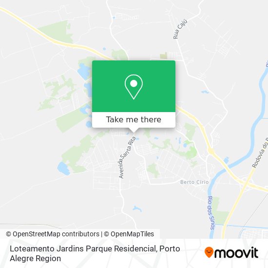 Mapa Loteamento Jardins Parque Residencial