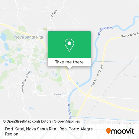 Dorf Ketal, Nova Santa Rita - Rgs map