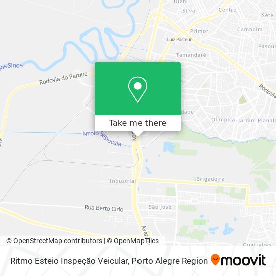 Ritmo Esteio Inspeção Veicular map