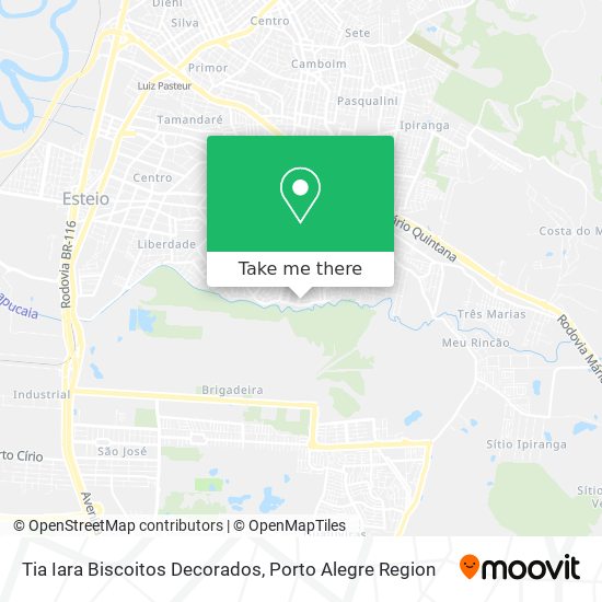Tia Iara Biscoitos Decorados map