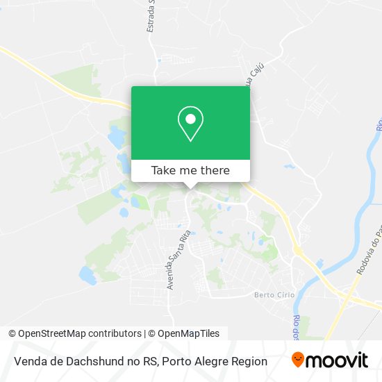 Venda de Dachshund no RS map