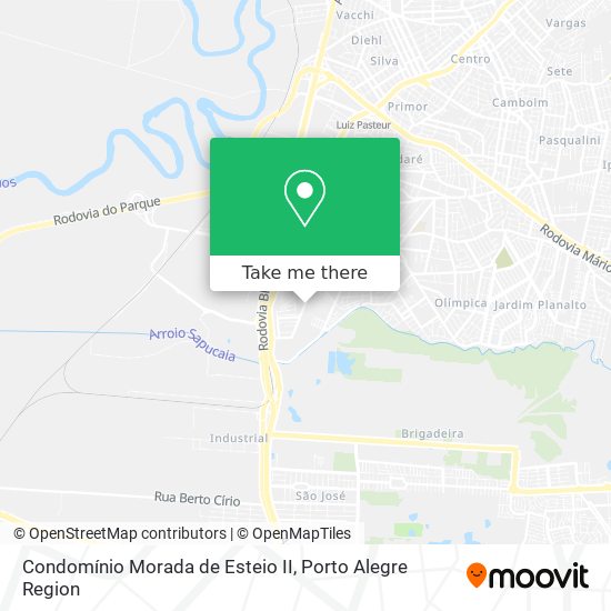 Condomínio Morada de Esteio II map