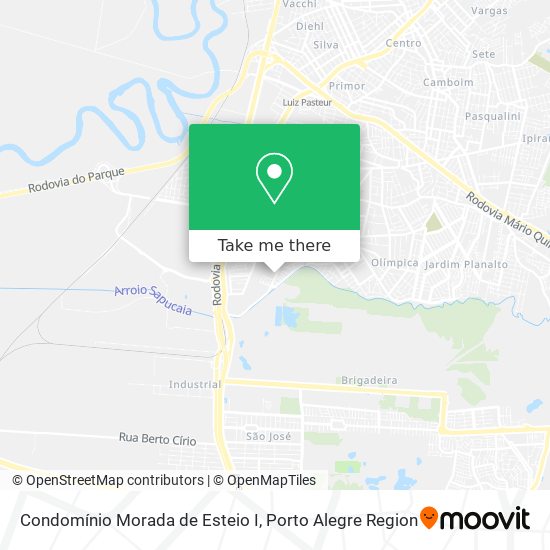 Condomínio Morada de Esteio I map