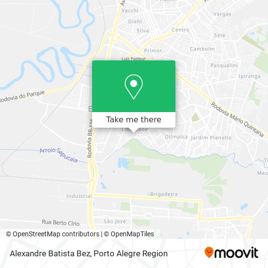 Alexandre Batista Bez map