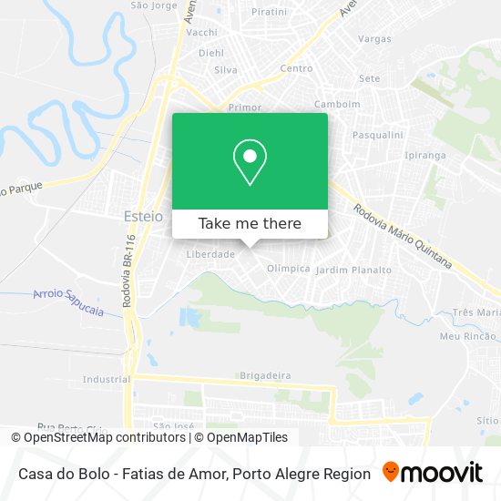 Casa do Bolo - Fatias de Amor map