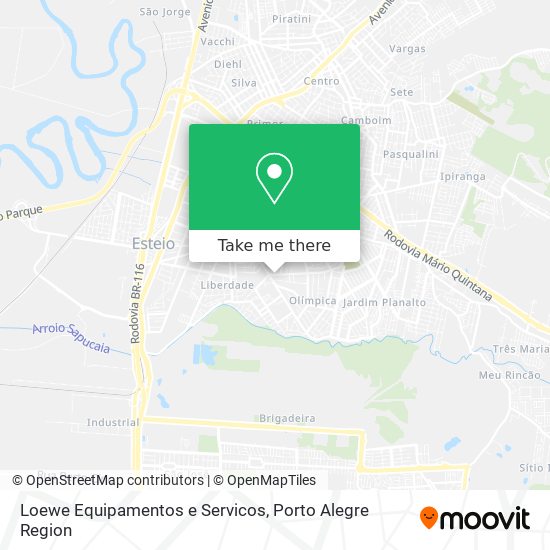 Loewe Equipamentos e Servicos map