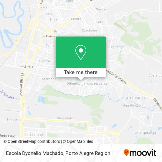 Escola Dyonelio Machado map