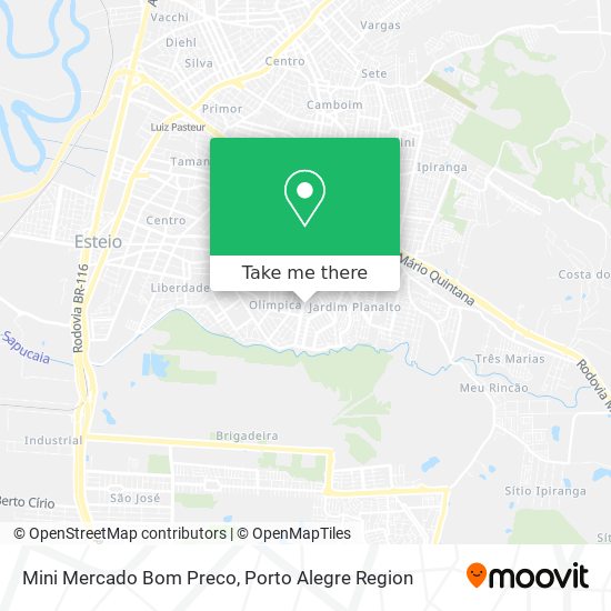 Mini Mercado Bom Preco map