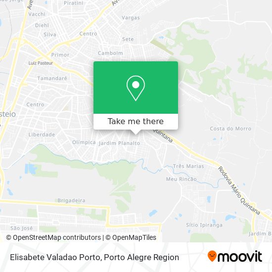 Elisabete Valadao Porto map