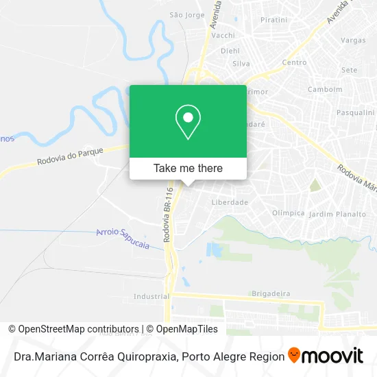 Dra.Mariana Corrêa Quiropraxia map