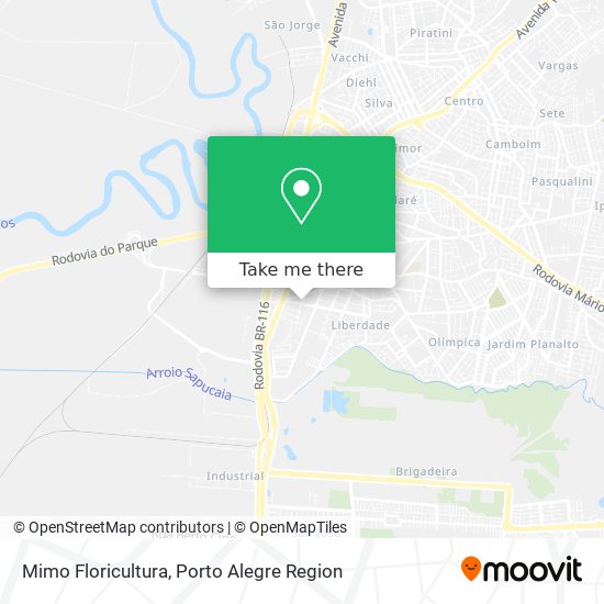 Mimo Floricultura map