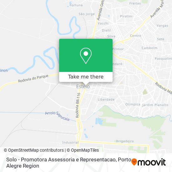 Solo - Promotora Assessoria e Representacao map