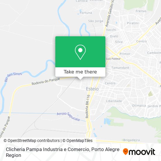 Clicheria Pampa Industria e Comercio map