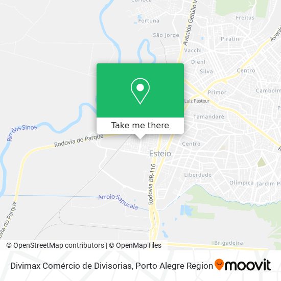 Divimax Comércio de Divisorias map
