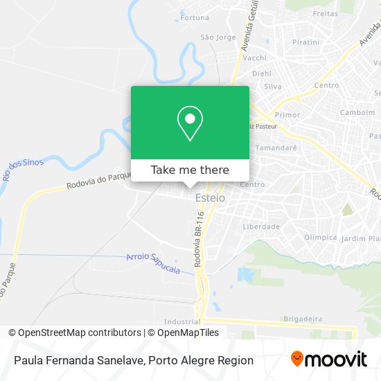 Paula Fernanda Sanelave map