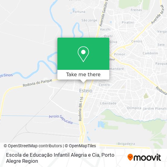 Escola de Educação Infantil Alegria e Cia map