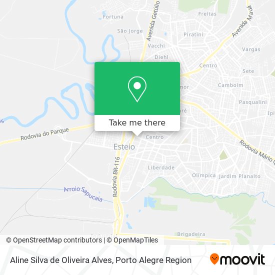 Mapa Aline Silva de Oliveira Alves