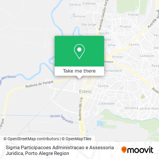 Mapa Sigma Participacoes Administracao e Assessoria Juridica