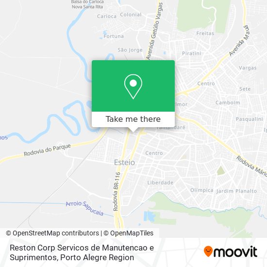 Reston Corp Servicos de Manutencao e Suprimentos map