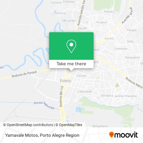 Yamavale Motos map