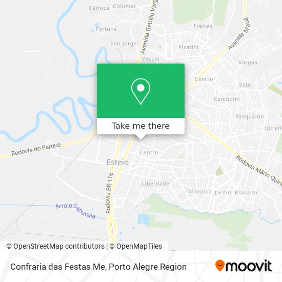 Confraria das Festas Me map