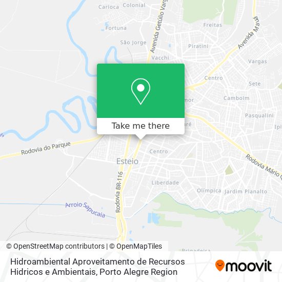 Hidroambiental Aproveitamento de Recursos Hidricos e Ambientais map