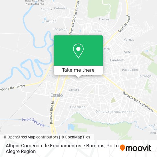 Altipar Comercio de Equipamentos e Bombas map