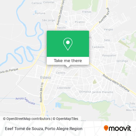 Eeef Tomé de Souza map