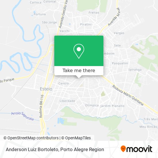 Anderson Luiz Bortoleto map