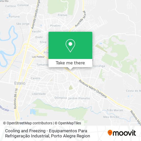 Cooling and Freezing - Equipamentos Para Refrigeração Industrial map