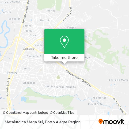 Metalurgica Mega Sul map