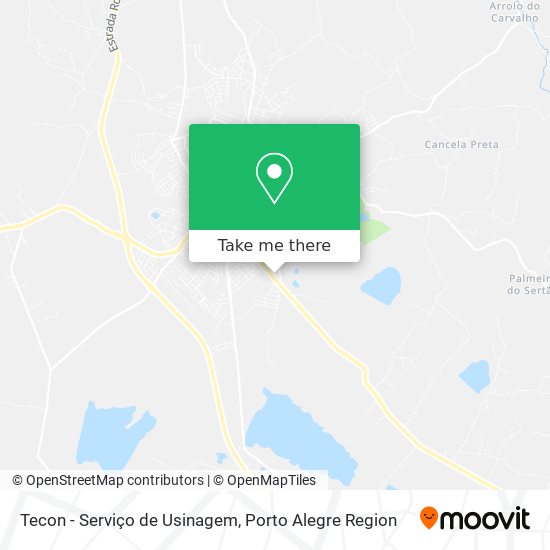 Tecon - Serviço de Usinagem map
