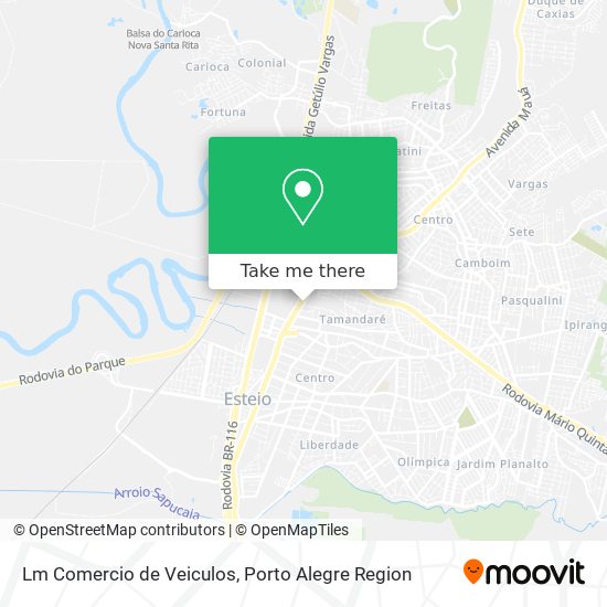 Lm Comercio de Veiculos map