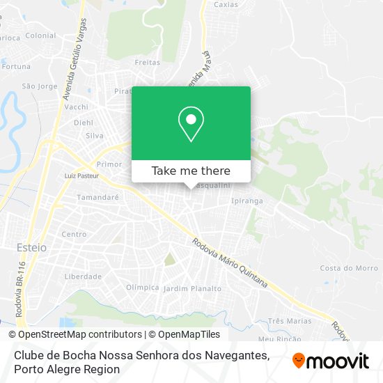 Clube de Bocha Nossa Senhora dos Navegantes map