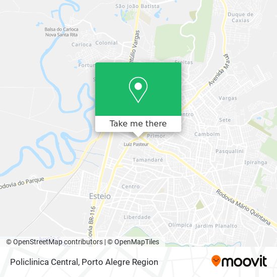 Policlinica Central map