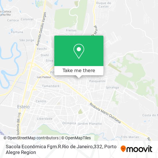 Sacola Econômica Fgm.R.Rio de Janeiro,332 map