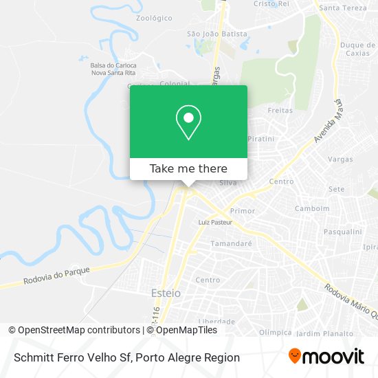 Schmitt Ferro Velho Sf map