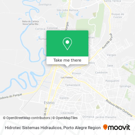 Hidrotec Sistemas Hidraulicos map