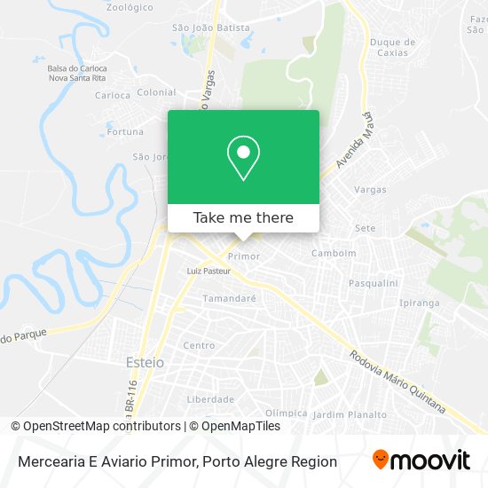 Mercearia E Aviario Primor map